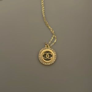 Re-purposed Chanel necklace
